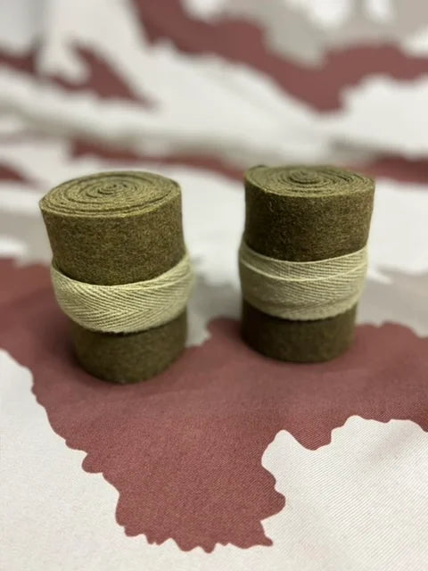 10 x Pairs British WW2 Puttees Reproduction