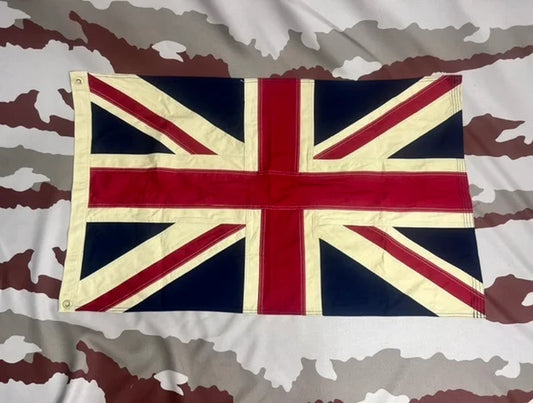 5 x Vintage Double Stitched Union Jack Flags 5x3ft
