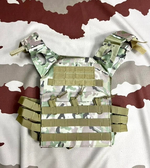 5 x Tactical Airsoft Combat Vest MTP/MULTICAM