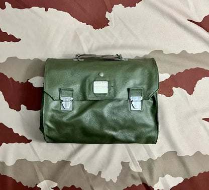 5 x Swiss Army Leather Extending Briefcase