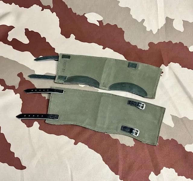 10 x Pairs Vintage German Army Gaiters