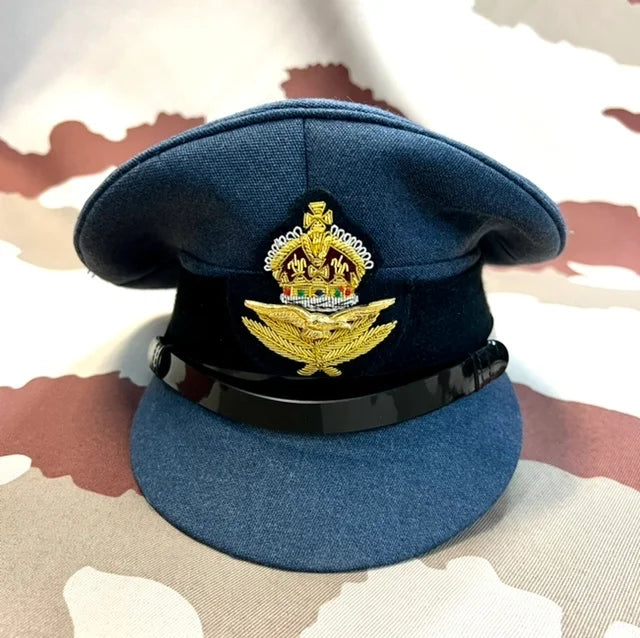 5 x Royal Airforce Dress Uniform Cap Embroidered Badge