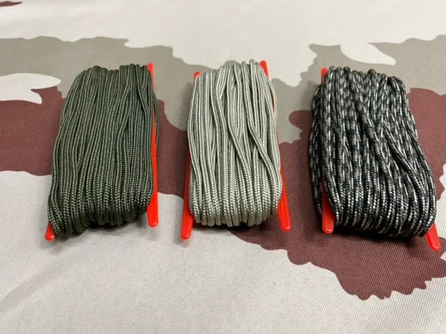 20 x 15 Metre Paracord Reels (3 Colours)