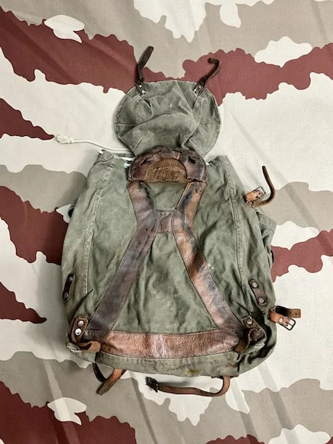 5 x Vintage 1939 Swedish Army Rucksacks