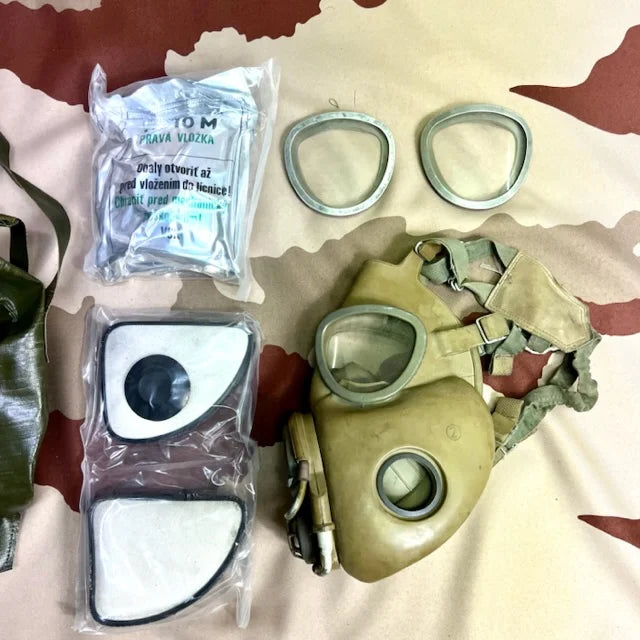 10 x Czech Army M10 Gas Mask Sets