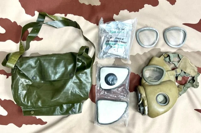 10 x Czech Army M10 Gas Mask Sets