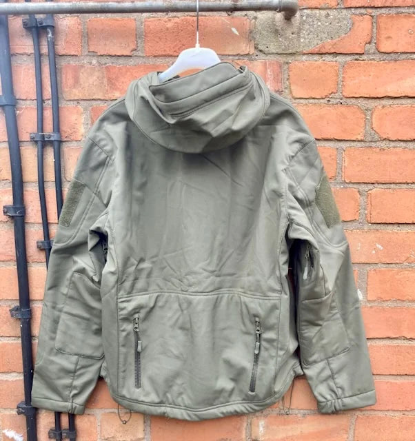 5 x OD Green Tactical Softshell Jackets