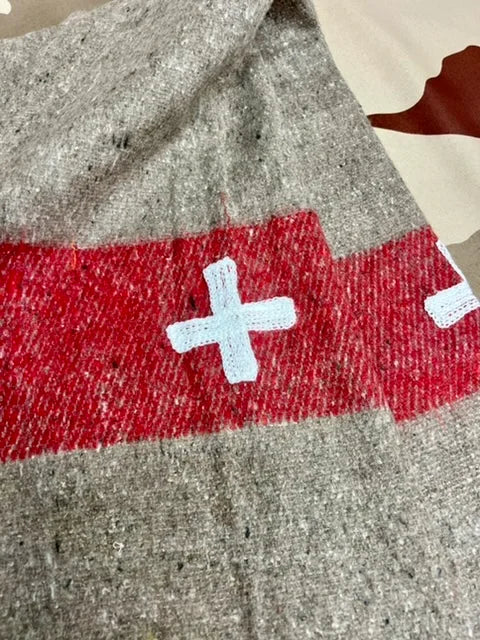5 x Swiss Army Wool Blend Blankets