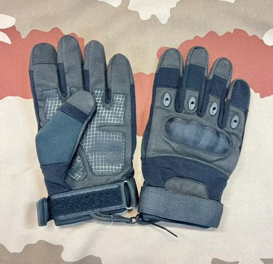 10 x Tactical Hard Knuckle Gloves - Black