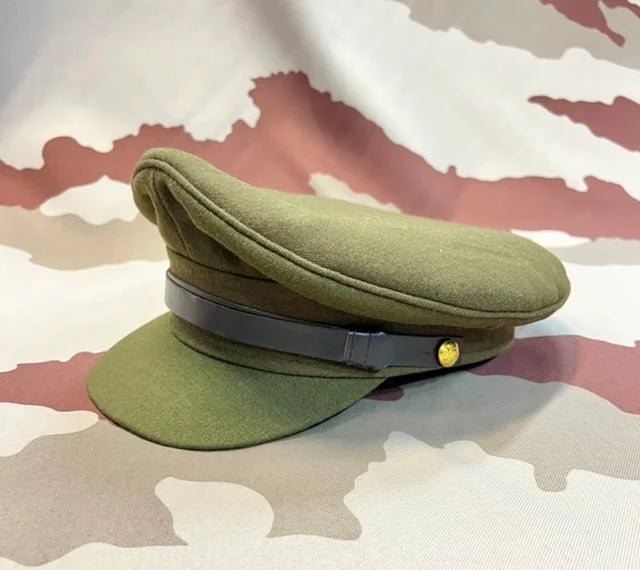 5 x British Army WW2 Uniform Peak Cap Plain