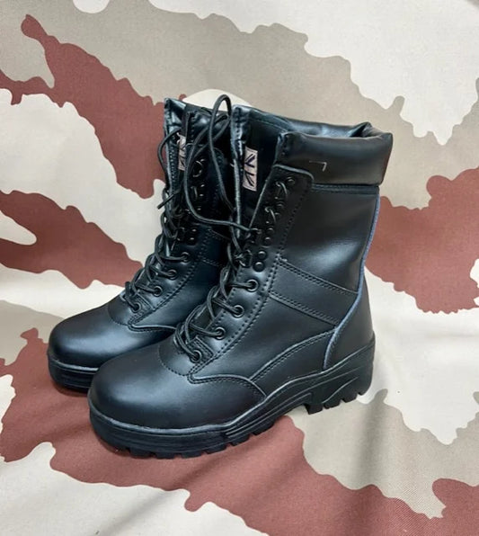 6 x Pairs British Army Cadet Style Boots Black