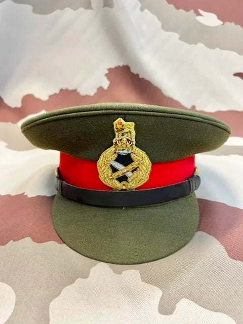 5 x British Army WW2 Officers Peak Cap