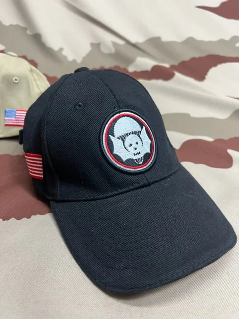 5 x US Army Style Caps Black