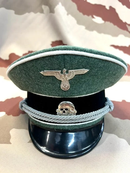 5 x Reproduction German Army HEER Peak Cap Green