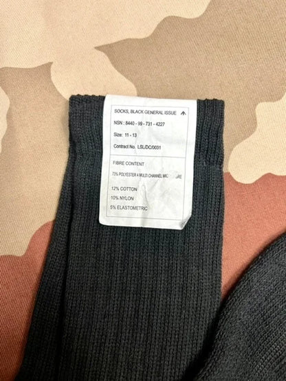 30 x British Army Black Socks