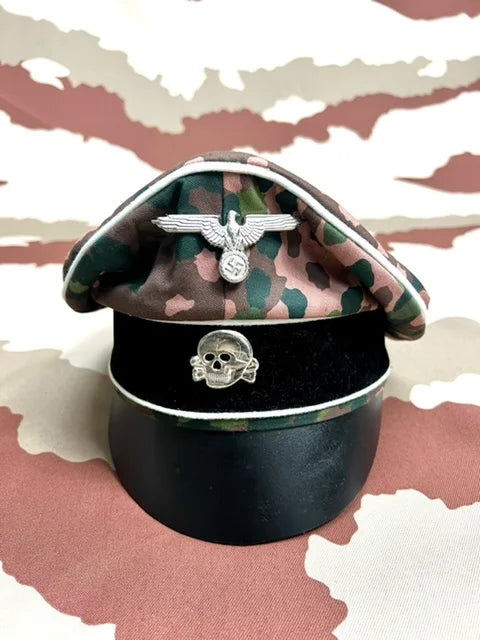 5 x Reproduction German Army Pea Dot Camo Peak Cap